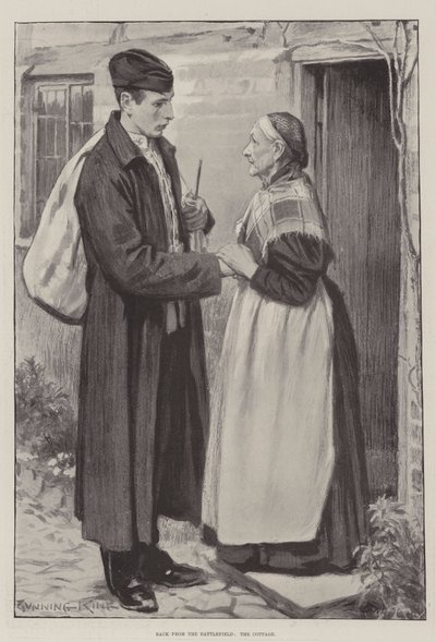 Zurück vom Schlachtfeld, das Cottage von Gunning King